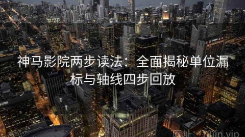 神马影院两步读法：全面揭秘单位漏标与轴线四步回放